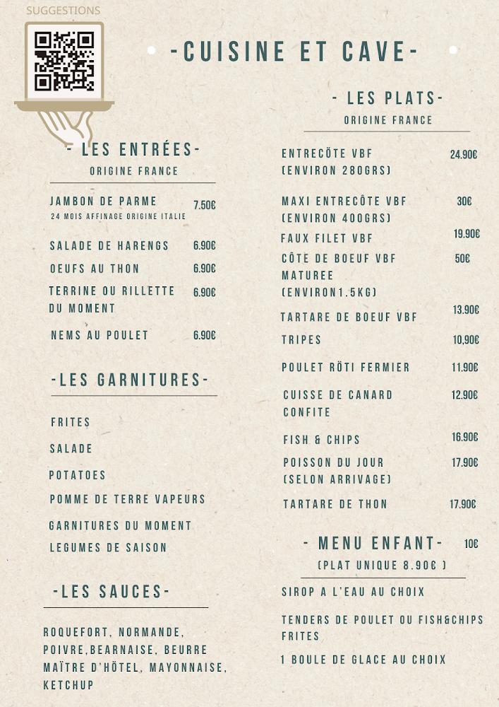 Cuisine et Cave - Menu Image 2